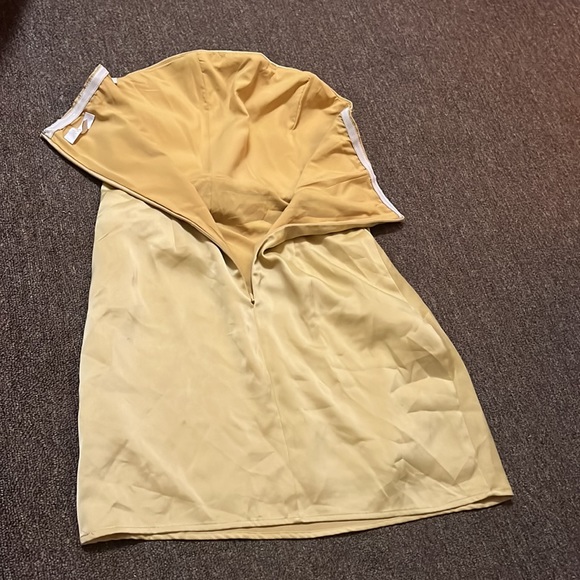 Nordstrom Gold Strapless Minidress - Picture 3 of 6
